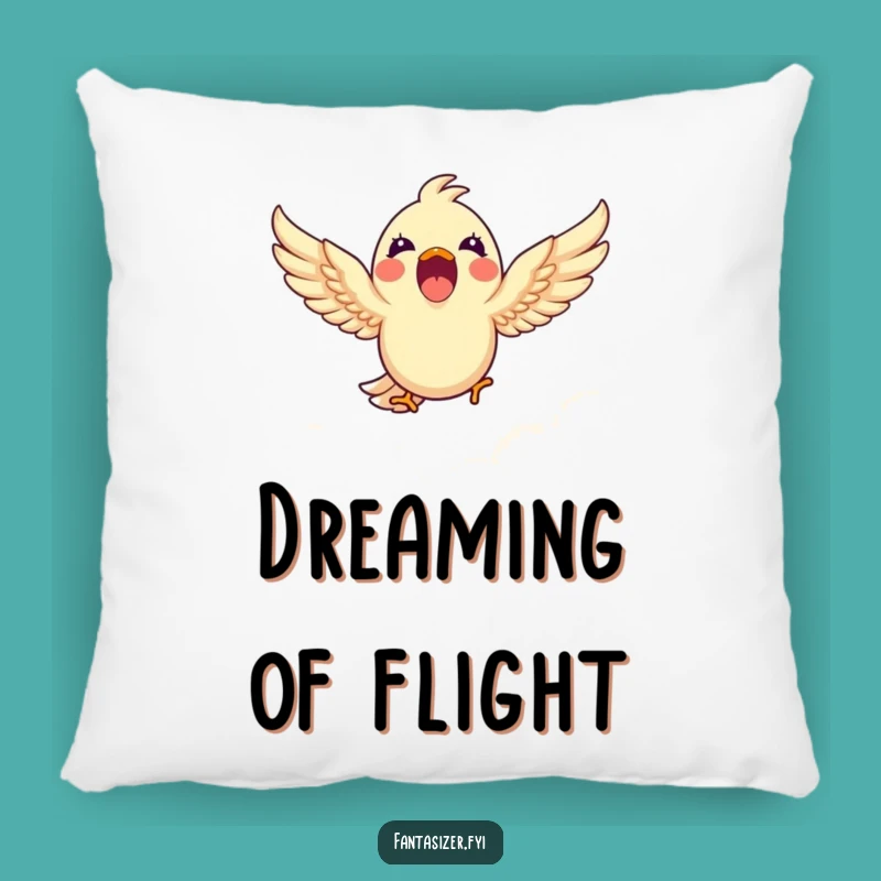 Funny Bird Cloud Pillow: Cozy Dreams Funny Gift for Relaxation