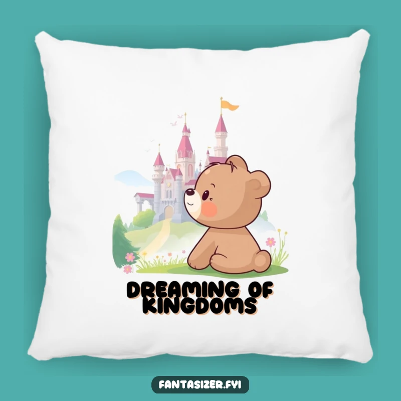 Funny Bear Dream Pillow - Cozy & Hilarious Gift for Adventurers