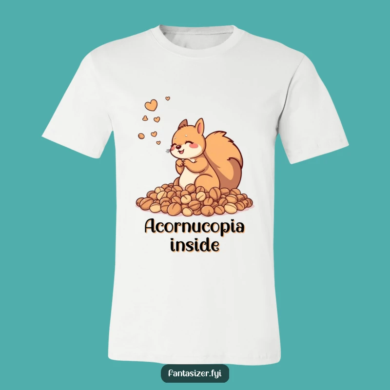 Funny Squirrel Nut T-Shirt: Infinite Hoard Dream, Perfect Funny Gift