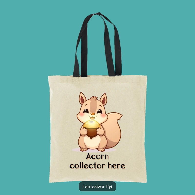 Funny Squirrel Magic Tote Bag: Carry Enchantment with this Humorous Design